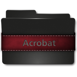 Folder Adobe Acrobat Icon 256x256 png